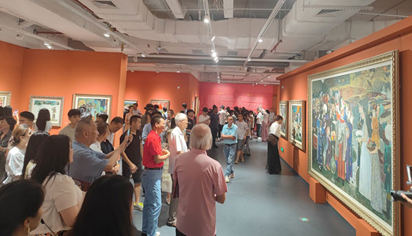 广西博物馆展出百余幅俄罗斯油画作品